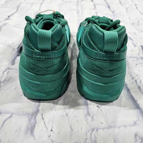 Reebok WOMENS SZ 6.5 Club C V2 Athletic Sneakers Shoes Cardi B Emerald GY7213 - Picture 10 of 11